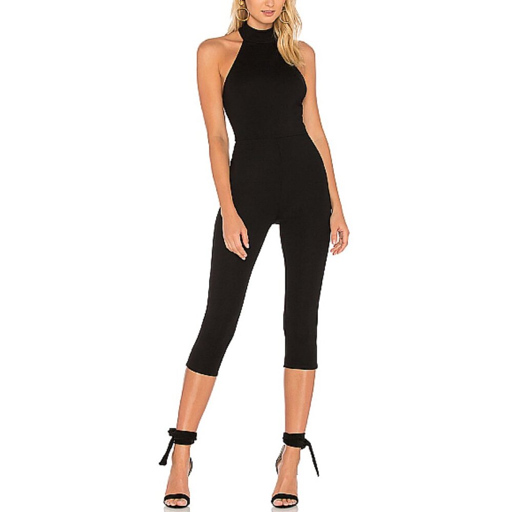 LPA Black Jumpsuit 377 Sz S